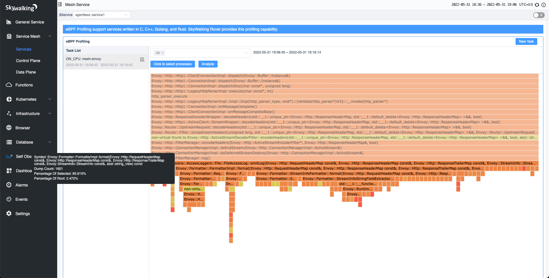 Default Log Format